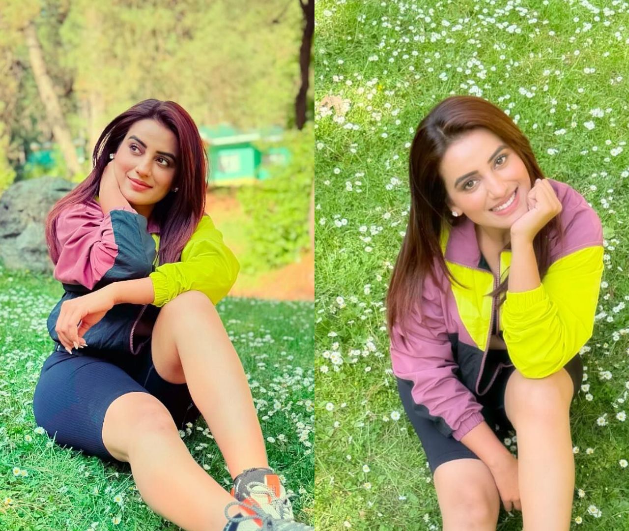 हसीन वादियों में अक्षरा सिंह का दिखा शायराना अंदाज, खूबसूरती पर मर-मिटे फैंस 47456