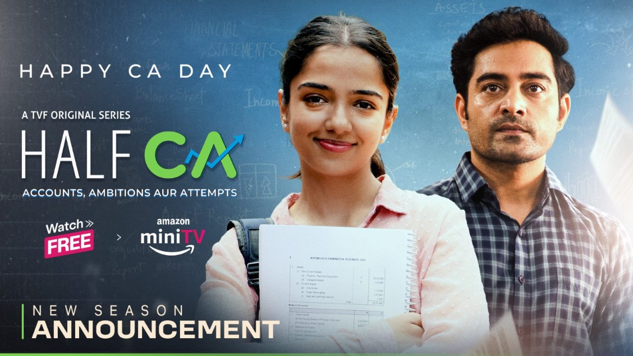 अमेजॉन मिनीटीवी ने अहसास चन्ना और ज्ञानेंद्र त्रिपाठी के साथ शुरू की हाफ सीए सीजन 2 की शूटिंग, जाने पूरी खबर