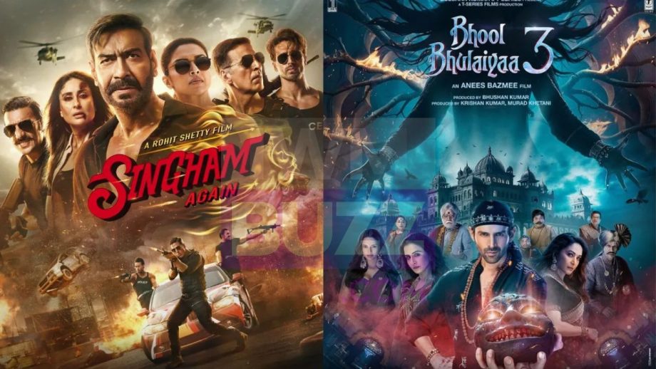 बॉक्स-ऑफिस: ‘सिंघम अगेन’ और ‘भूल भुलैया 3’ दोनों ने गिरावट के बावजूद 100 करोड़ का आंकड़ा पार किया