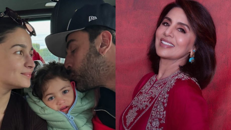 राहा, रणबीर और आलिया की अनमोल तस्वीर साझा की गई, क्योंकि नीतू कपूर ने पोती को शुभकामनाएं दीं