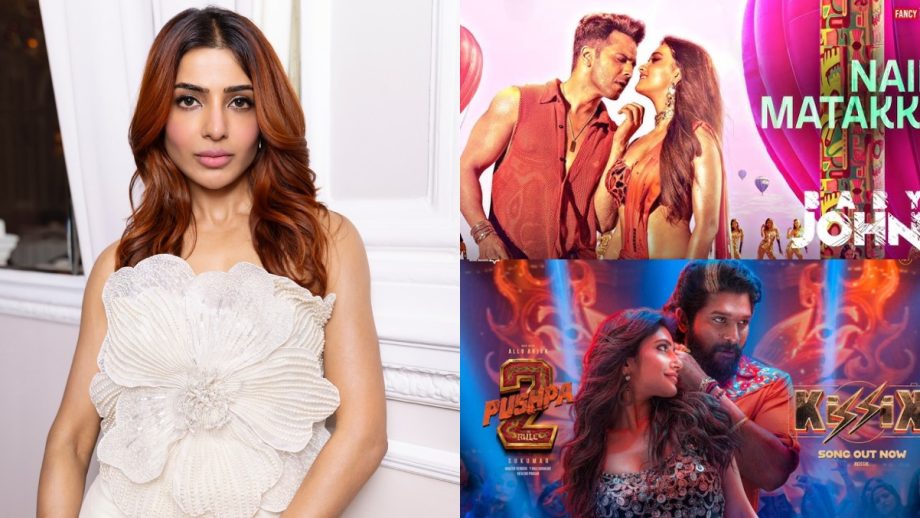 अल्लू अर्जुन के ‘किसिक’ गाने पर सामंथा प्रभु की चुप्पी ध्यान खींचती है क्योंकि वह वरुण धवन के ‘नैन मटका’ गाने की प्रशंसा करती हैं।