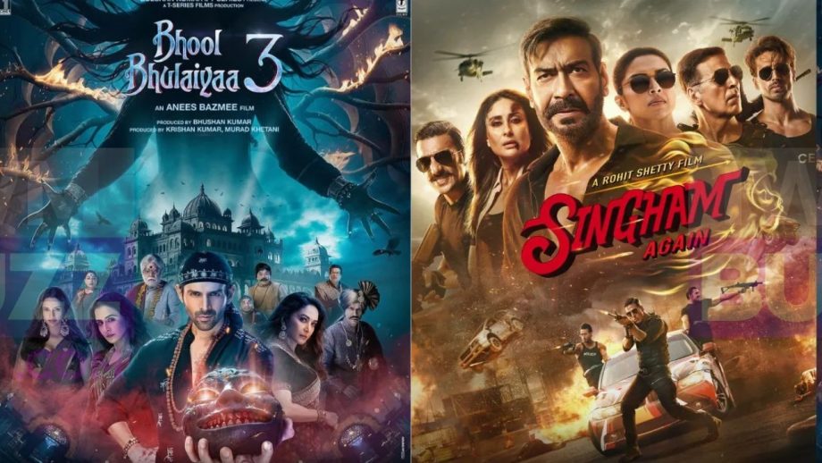 सिंघम अगेन बनाम भूल भुलैया 3: दूसरे सप्ताह के बाद अब एक करीबी लड़ाई