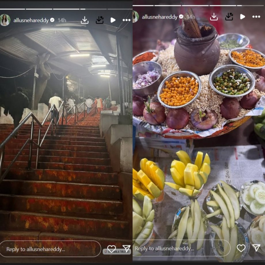 स्नेहा रेड्डी ने तिरुमाला मंदिर में पूजा की, अल्लू अर्जुन ने पुष्पा 2 की 1000 करोड़ की जीत पर मां के साथ जश्न मनाया 54136