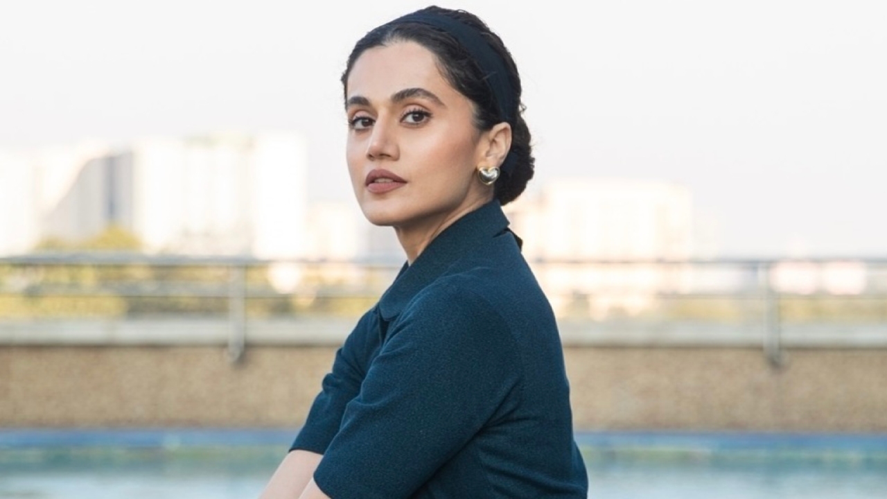 तापसी पन्नू ने आगामी थ्रिलर ‘गांधारी’ की शूटिंग शुरू की, अपने नए लुक को गुप्त रखा