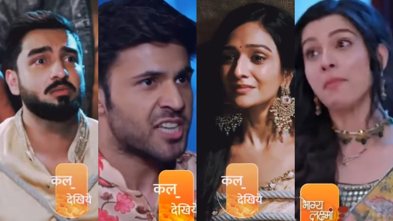 भाग्य लक्ष्मी सीरियल स्पॉइलर: नील ने लक्ष्मी पर तानी बंदूक, आयुष ने अनुष्का के खिलाफ़ सबूत ढूँढ़े