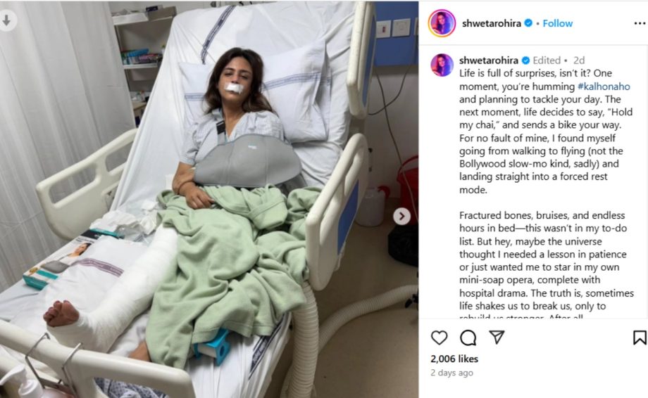 सलमान खान की राखी बहन और पुलकित सम्राट की पूर्व पत्नी श्वेता रोहिरा की भयानक सड़क दुर्घटना हुई; विवरण जांचें 55430