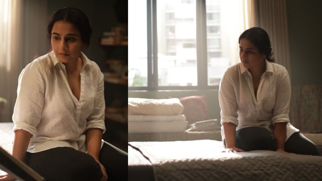 विद्या बालन द्वारा ‘दो और दो प्यार’ के लिए एक भावनात्मक दृश्य प्रस्तुत किए जाने के बाद सेट खाली हो गया, यह एक ऐसा अनुष्ठान है जिसे वह अपनी सभी फिल्मों में करती हैं!