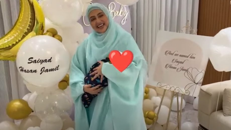 सना खान ने अपने दूसरे बच्चे के नाम का खुलासा किया