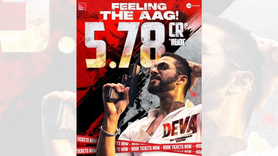 शाहिद कपूर और पूजा हेगड़े की ‘देवा’ ने की दमदार शुरुआत, पहले दिन कमाए ₹5.78 करोड़, 2025 की दूसरी सबसे बड़ी ओपनिंग!