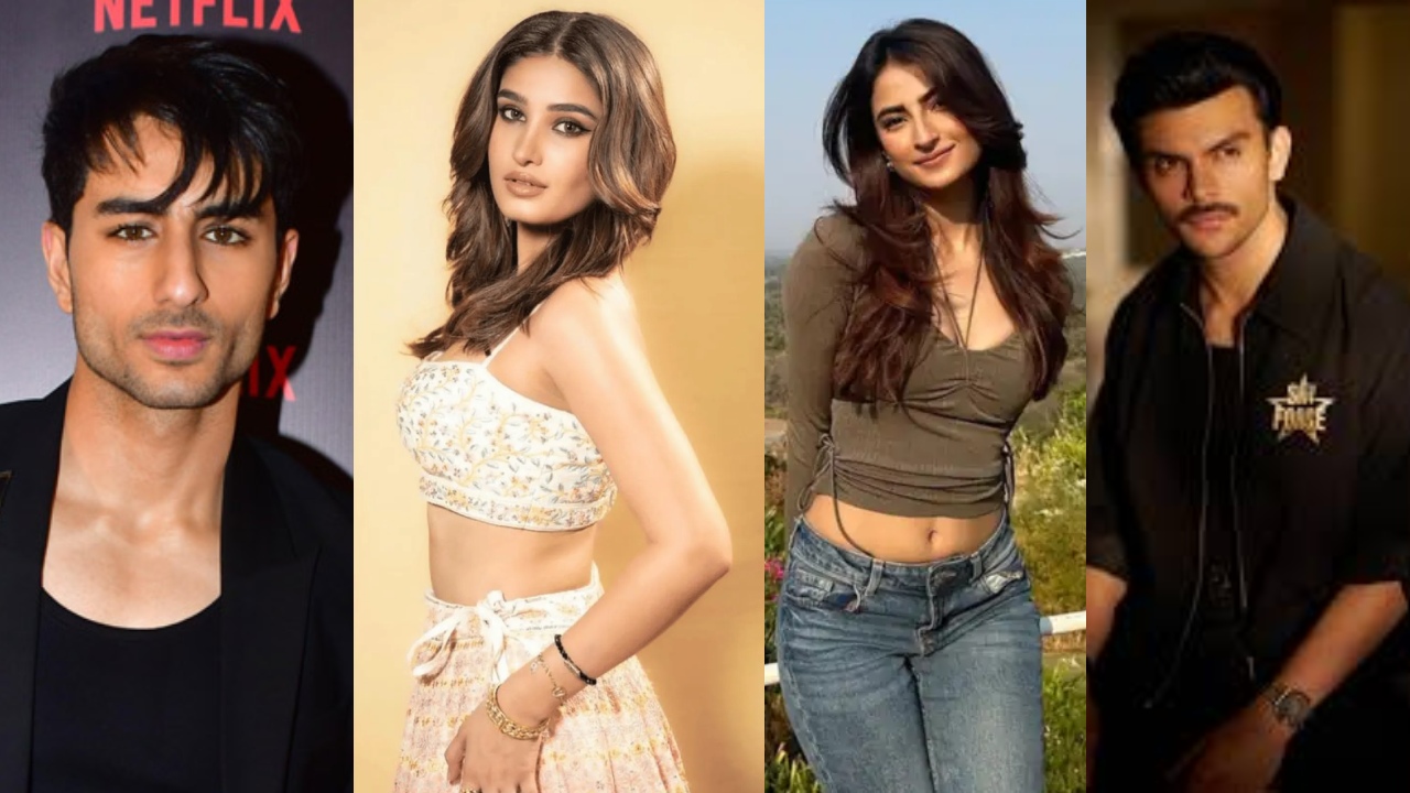 पलक तिवारी के साथ डेटिंग से इनकार करने के बाद इब्राहिम अली खान ने राशा थडानी के साथ आईपीएल मैच में भाग लिया; वीर पहाड़िया शामिल हुए