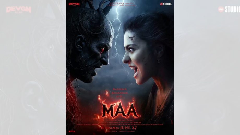 काजोल की ‘मां’ का ट्रेलर 4 दिन में रिलीज; पोस्टर ‘रोंगटे खड़े कर देने वाला’ है काजोल की ‘मां’ का ट्रेलर 4 दिन में रिलीज; पोस्टर ‘रोंगटे खड़े कर देने वाला’ है