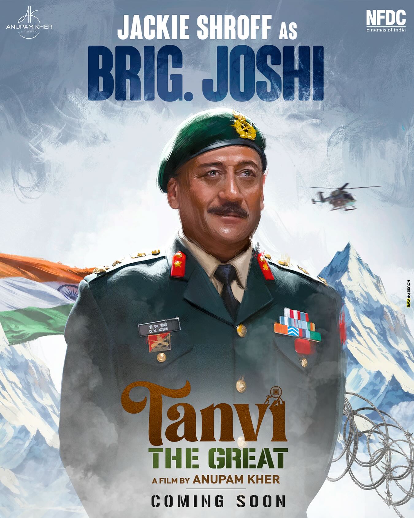 जैकी श्रॉफ 'तन्वी: द ग्रेट' में ब्रिगेडियर जोशी के रूप में अनुपम खेर के साथ शामिल हुए 57313