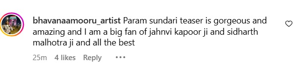 परम सुंदरी टीज़र: सिद्धार्थ मल्होत्रा ​​और जान्हवी कपूर की जोड़ी को मिली-जुली प्रतिक्रिया मिली 57771