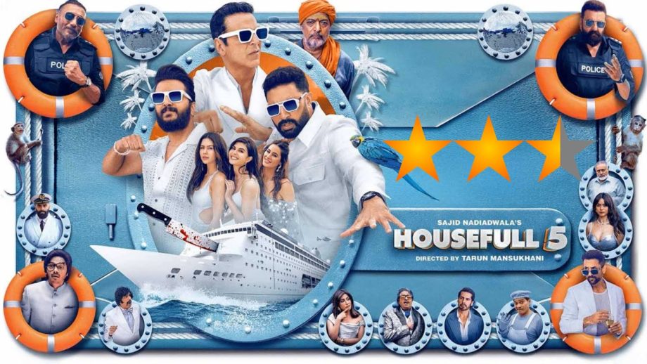 हाउसफुल 5 रिव्यू: बेस्वाद कॉमेडी का मिश्रण