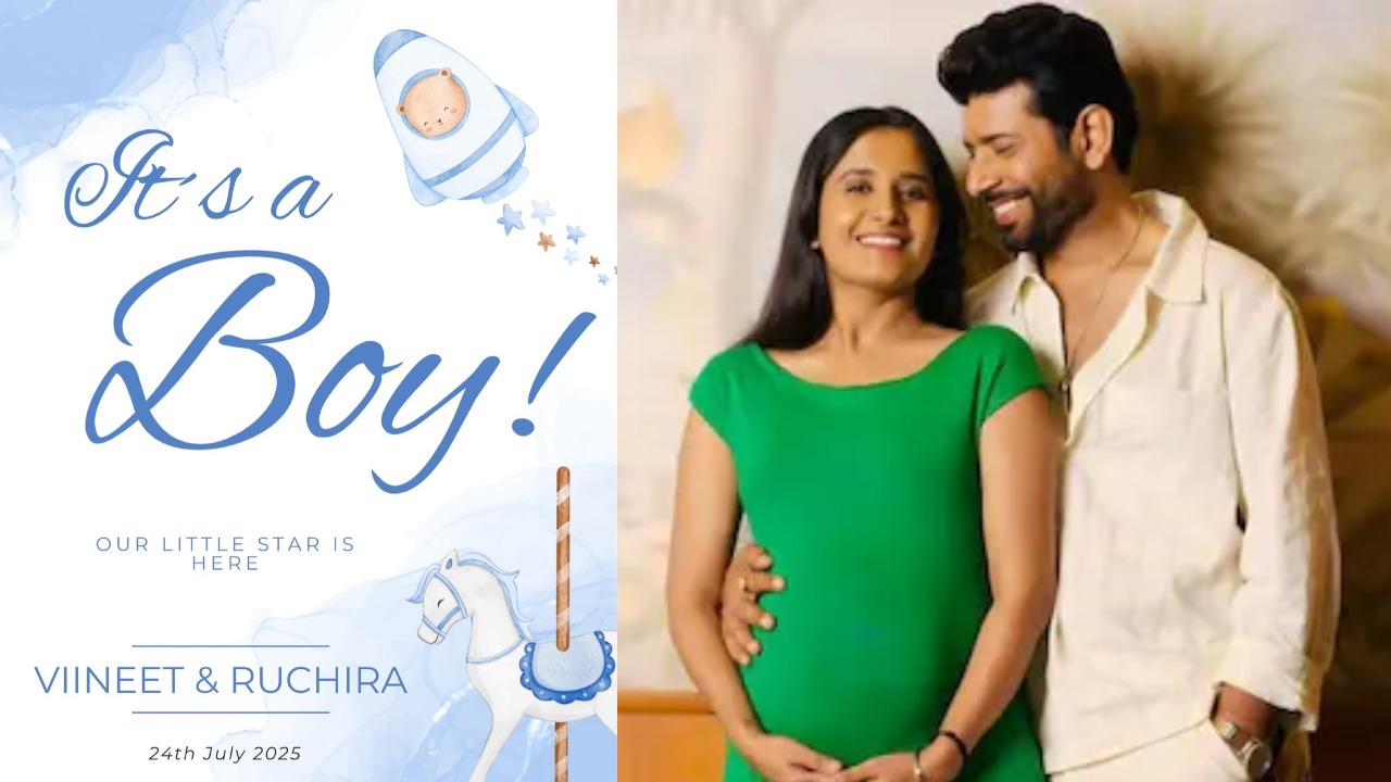 छावा फेम विनीत कुमार सिंह और पत्नी रुचिरा सिंह ने बेबी बॉय का स्वागत किया