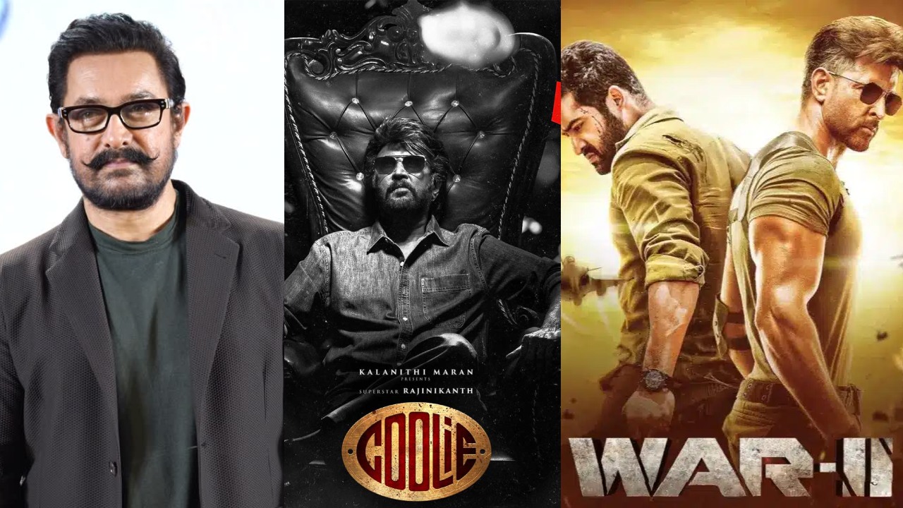 आमिर खान ने कुली और वॉर 2 के बीच स्क्रीन की लड़ाई में संतुलन बनाने के टिप्स दिए