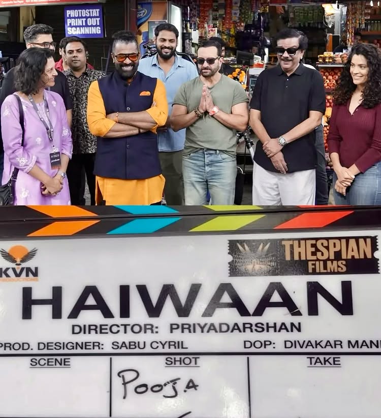 प्रियदर्शन की 'हैवान' में अक्षय कुमार और सैफ अली खान के साथ सैयामी खेर 59391