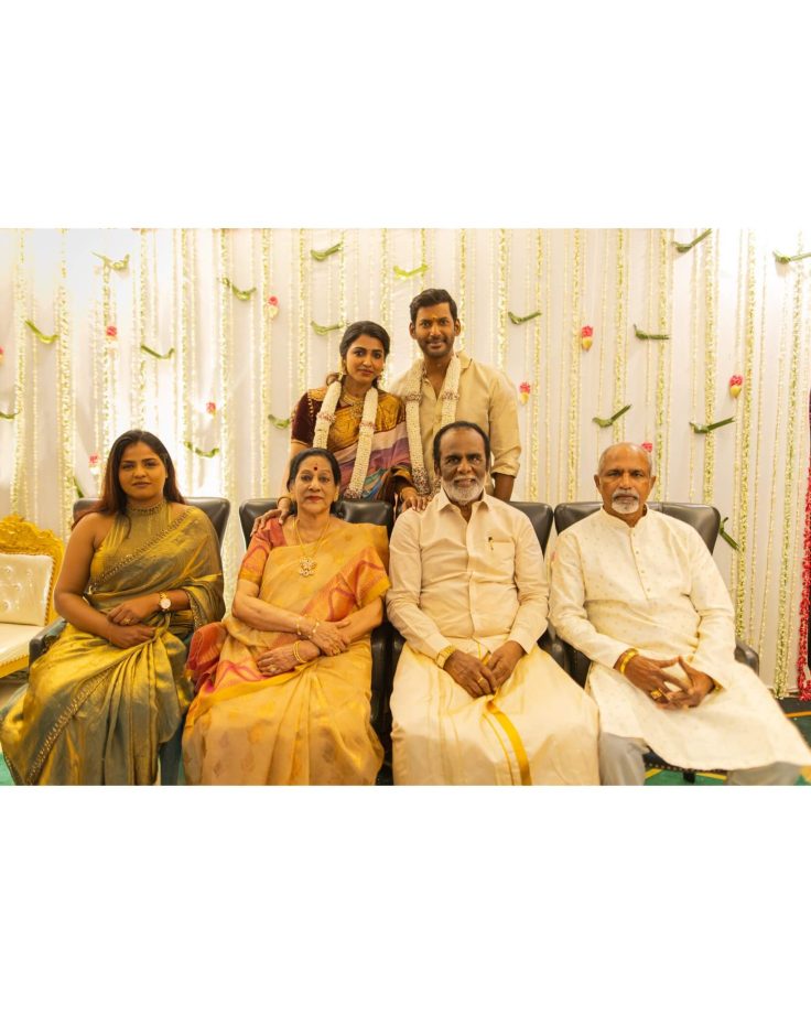 विशाल कृष्णा रेड्डी ने अपने जन्मदिन पर साई धनशिका से सगाई की 59443