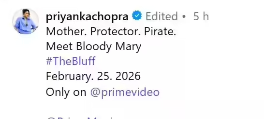 द ब्लफ़ में प्रियंका चोपड़ा 'ब्लडी मैरी' के रूप में सामने आईं 61626