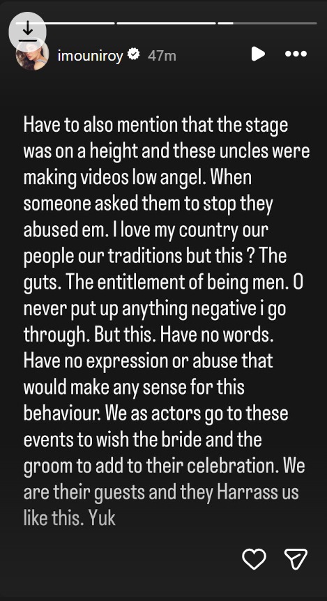 हरियाणा वेडिंग इवेंट में मौनी रॉय को परेशान किया गया 61872