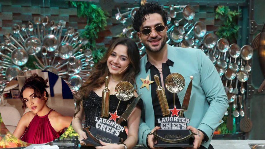 जैस्मिन भसीन ने अली गोनी के लिए खुशी ज़ाहिर की, जब उन्होंने और जन्नत ज़ुबैर ने ‘लाफ्टर शेफ़्स S3’ की ट्रॉफी जीती—देखिए