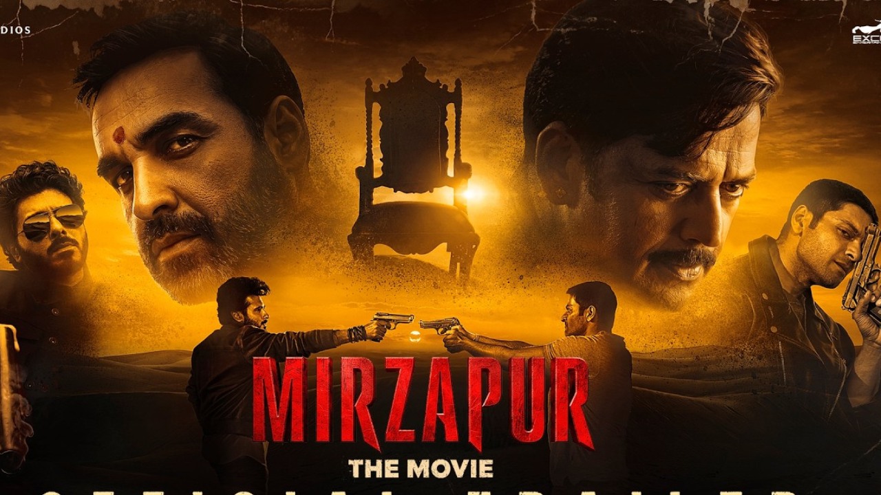 'मिर्ज़ापुर: द मूवी' का ट्रेलर आ गया है! एक ज़बरदस्त और रोमांचक सफ़र के लिए तैयार हो जाइए।